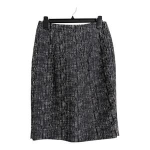 Sophie Theallet The Limited Skirt Women's Size 4 Black White Textured Pencil
